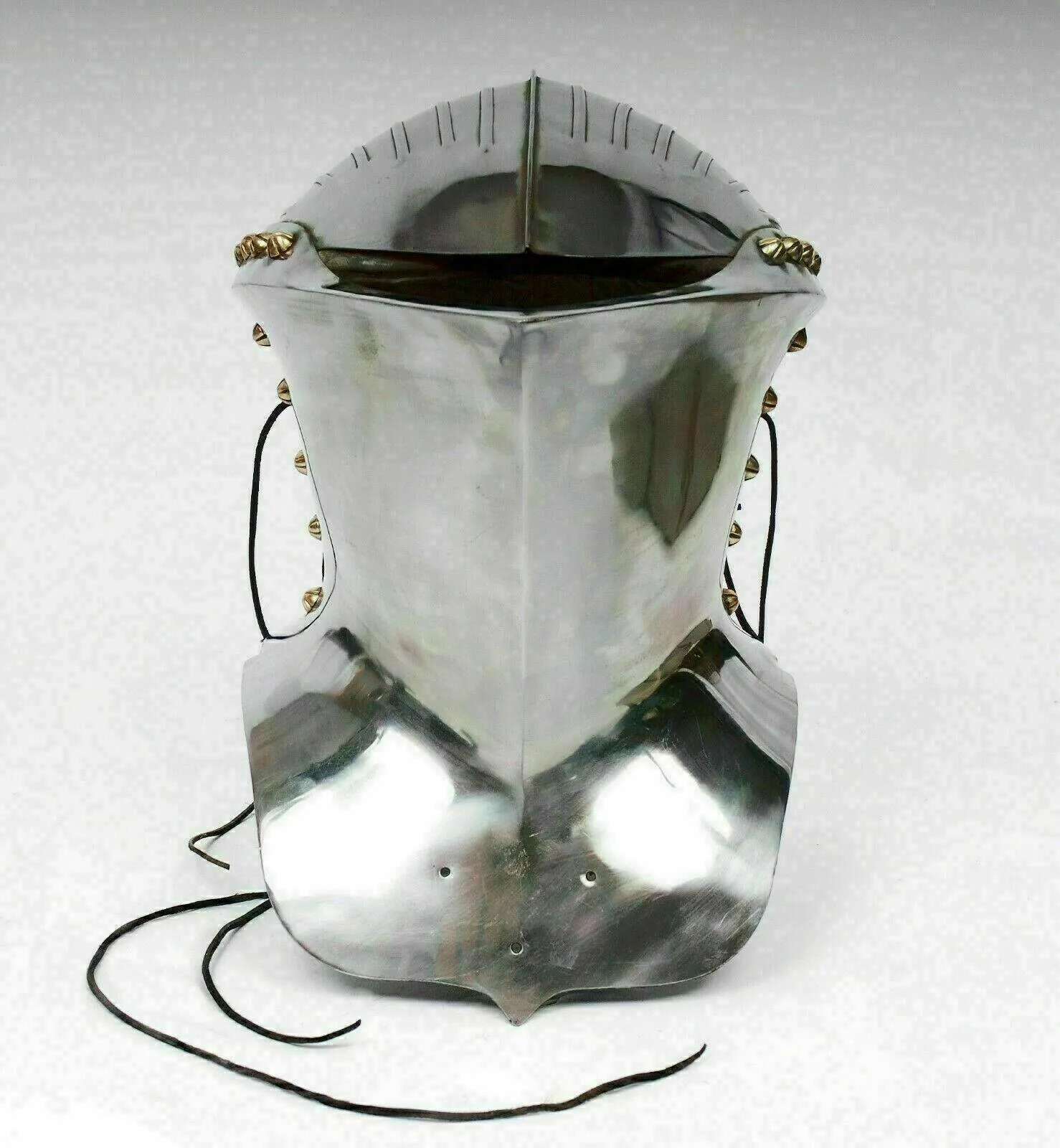 18 Guage Steel Medieval Jousting Knight Fighting Armor Helmet Halloween Costume