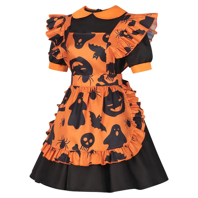 2023 Christmas Pumpkin Maid Cosplay Costumes