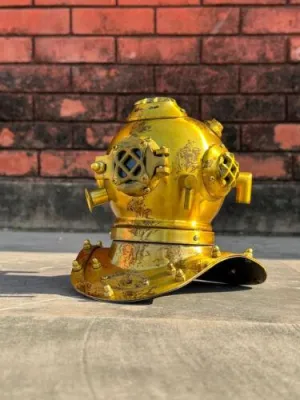 7'' Diving Divers Helmet U.S Navy Mark V Deep Sea Antique Scuba Vintage Gift