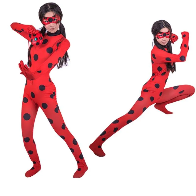 Adult & Kids Miraculous Tales of Ladybug Costume | Cosplay Halloween Costume Party Prop
