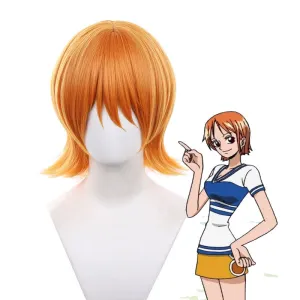 Anime One Piece Nami Short Cosplay Wigs