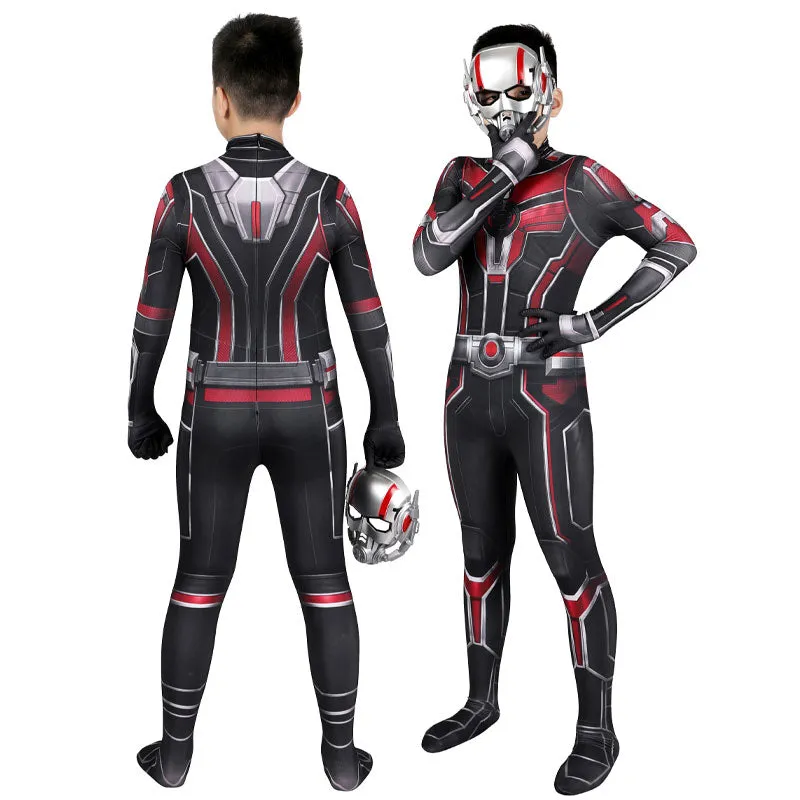 Ant Man and the Wasp: Quantumania Scott Lang Kids Jumpsuits Cosplay Costume