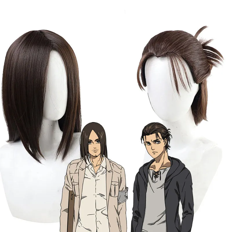 Attack on Titan Last Season Eren Yeager Cosplay Wigs