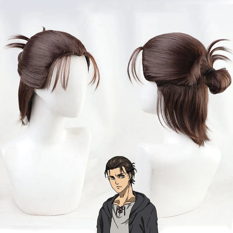 Attack on Titan Last Season Eren Yeager Cosplay Wigs