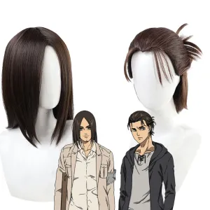 Attack on Titan Last Season Eren Yeager Cosplay Wigs