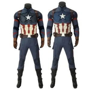Avengers: Endgame Steven Rogers Captain America Cosplay Costumes