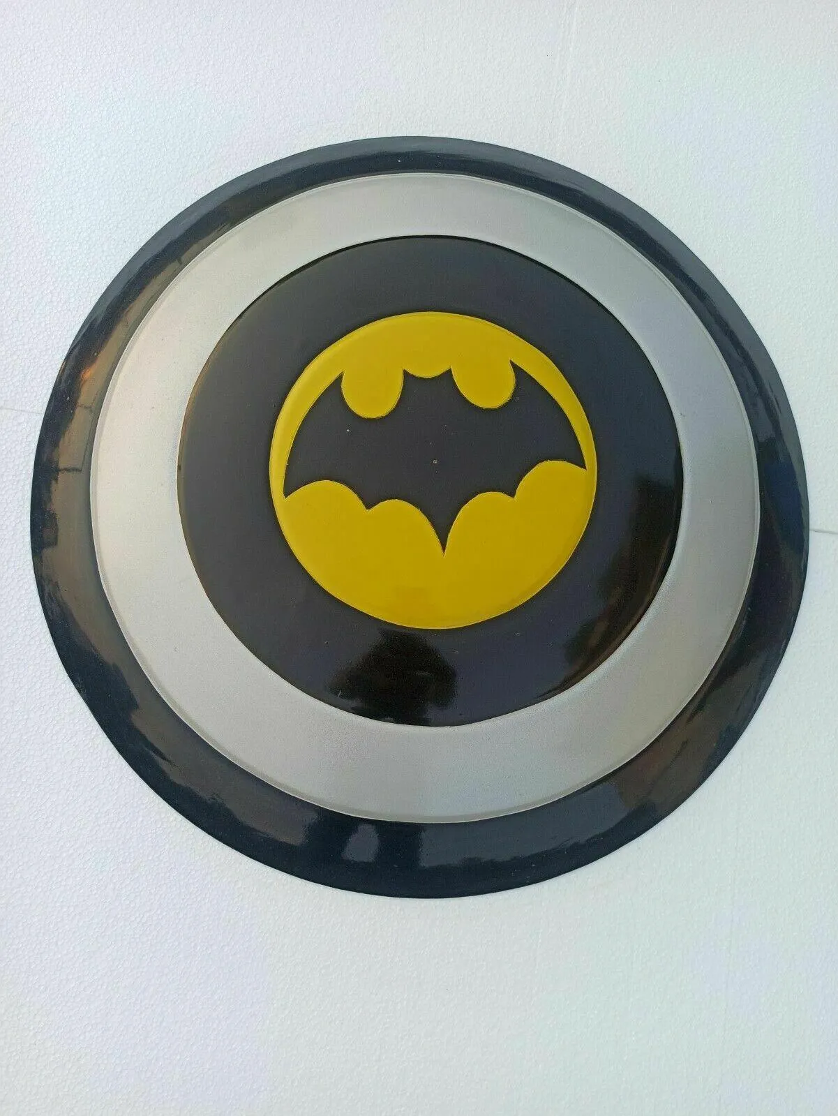 Avengers Legends Captain America Shield 24'' 75th Anniversary Modified Into Batman