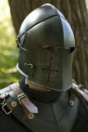 Barbute Knight Medieval Armor Helmet
