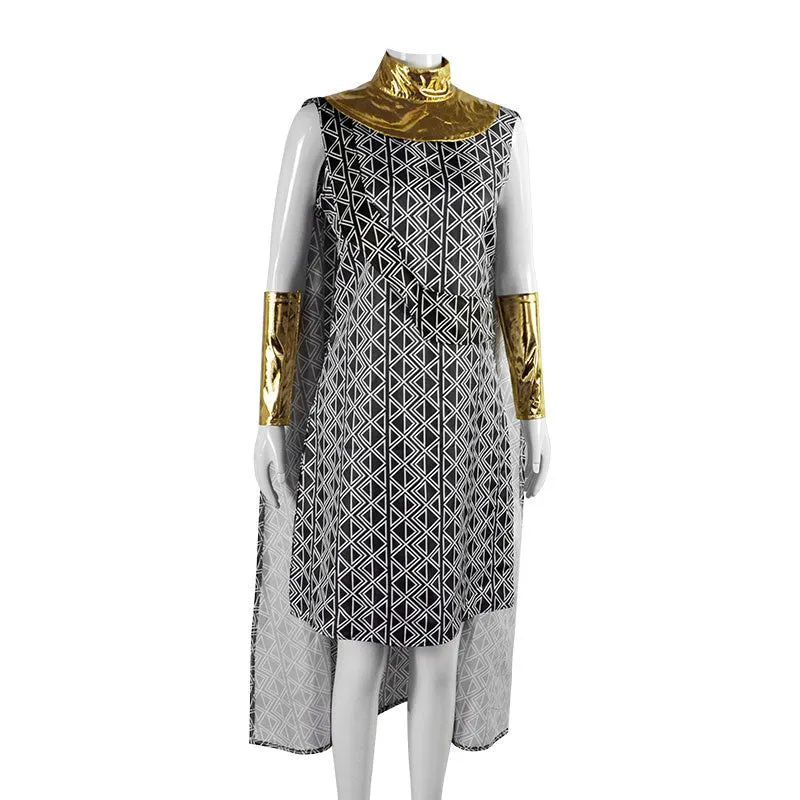 Black Panther2 Okoye Combat Cosplay Costumes