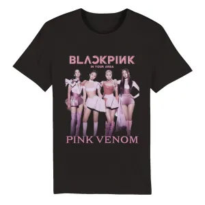 Blackpink 2022 Pink Venom | Pink Outfit Group | Organic Unisex Crewneck T-shirt