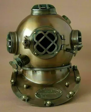 Boston Diving Helmet USA Navy Mark V ~ Morse Deep Marine
