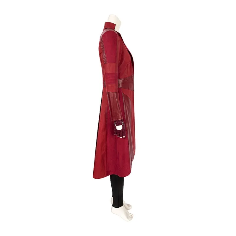 Captain America Civil War Scarlet Witch Wanda Maximoff Cosplay Costume