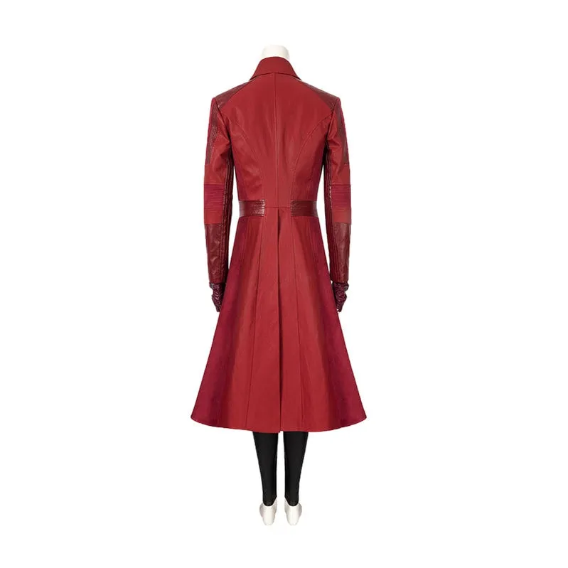 Captain America Civil War Scarlet Witch Wanda Maximoff Cosplay Costume