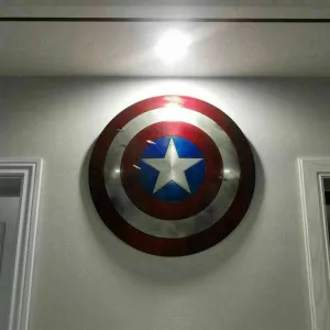Captain Americas Shield Metal 1:1,MCU Captain America Shield Movie Prop style