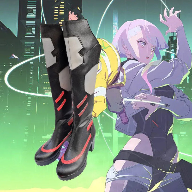 Cyberpunk: Edgerunners Lucyna Kushinada Cosplay Shoes