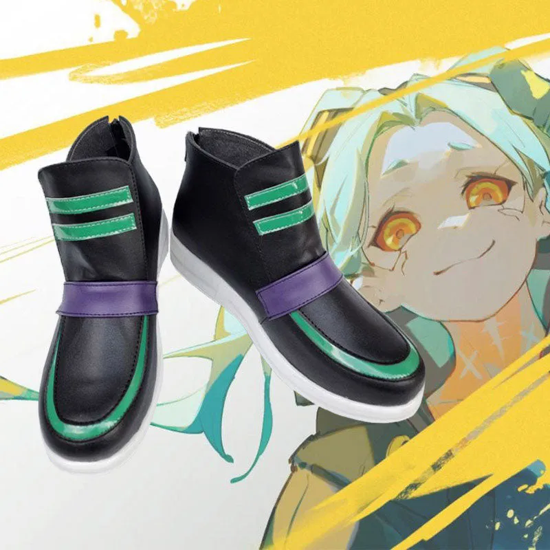 Cyberpunk: Edgerunners Rebecca Cosplay Shoes