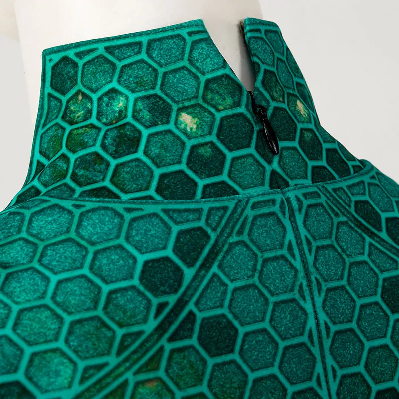 DC Aquaman Mera Jumpsuit Cosplay Costume