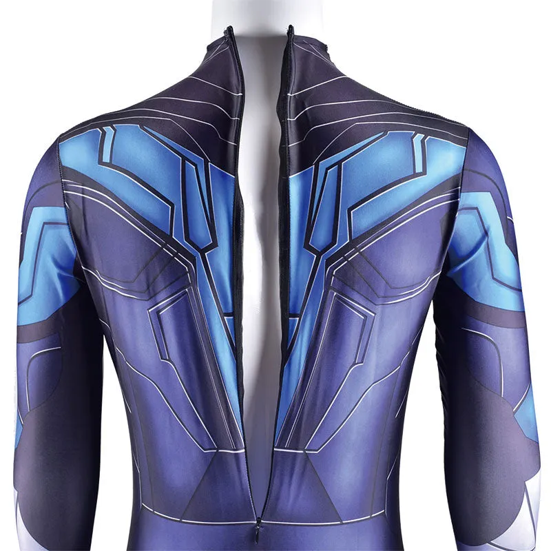 DC Titans Nightwing Jumpsuit Cosplay Costumes