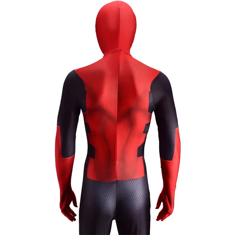 Deadpool Wade Wilson Red Jumpsuit Cosplay Costumes