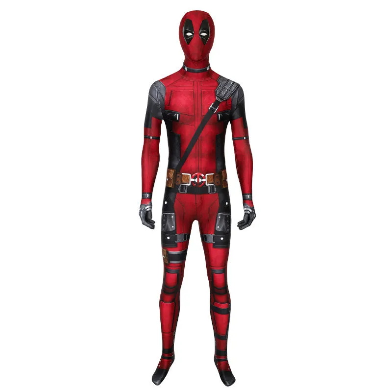 Deadpool3 Wade Wilson Jumpsuit Cosplay Costumes