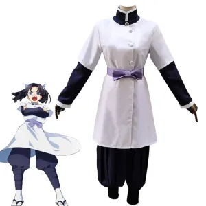 Demon Slayer Kimetsu no Yaiba Aoi Kanzaki Cosplay Costumes