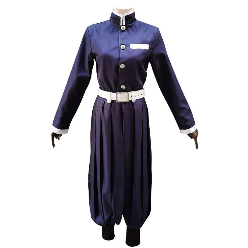 Demon Slayer Kimetsu no Yaiba Aoi Kanzaki Cosplay Costumes