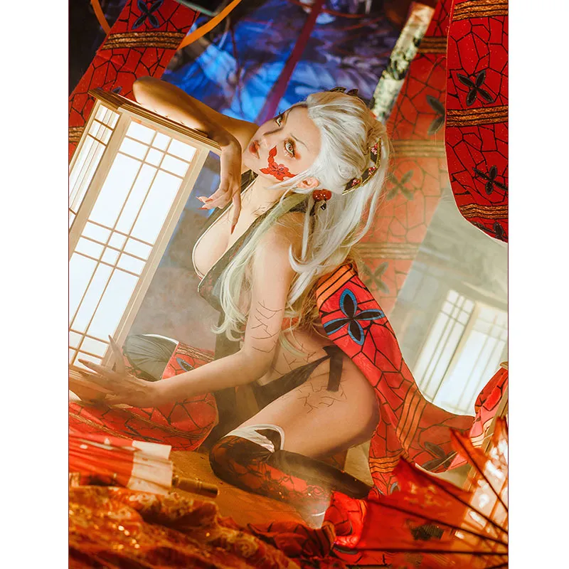 Demon Slayer Kimetsu no Yaiba Daki Cosplay Costumes