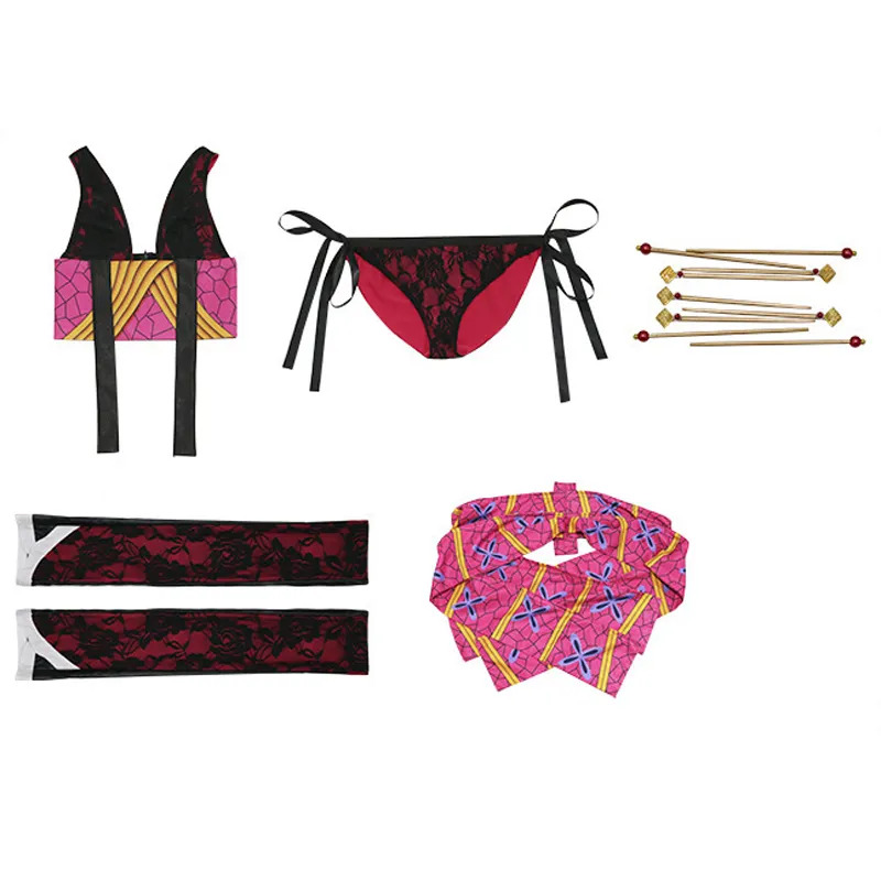Demon Slayer Kimetsu no Yaiba Daki Fullset Cosplay Costumes