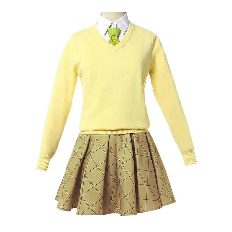 Demon Slayer: Kimetsu no Yaiba: Demon Slayer Academy Shinobu Kocho JK Uniform Cosplay Costume