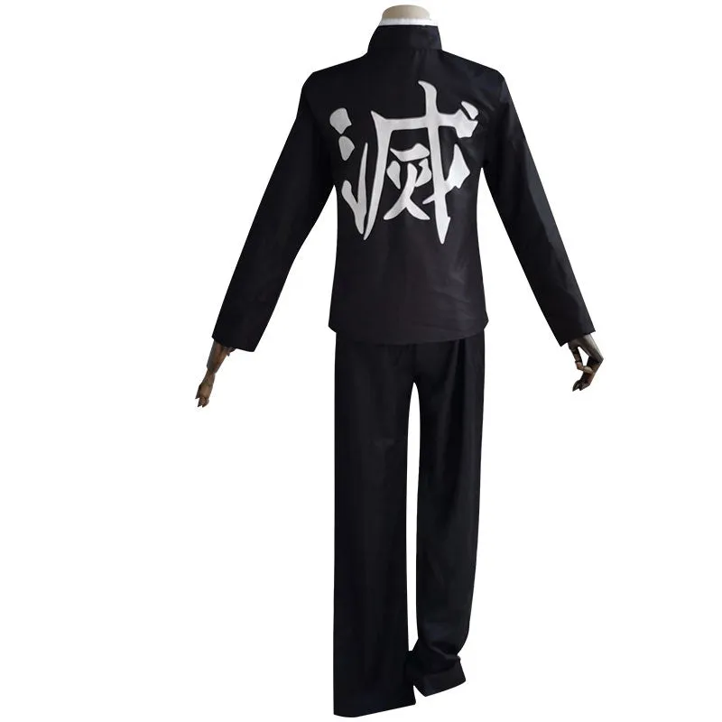 Demon Slayer Kimetsu no Yaiba Genya Shinazugawa Cosplay Costumes