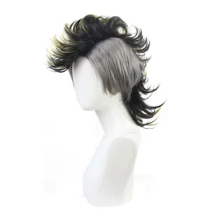 Demon Slayer: Kimetsu no Yaiba Genya Shinazugawa Cosplay Wig