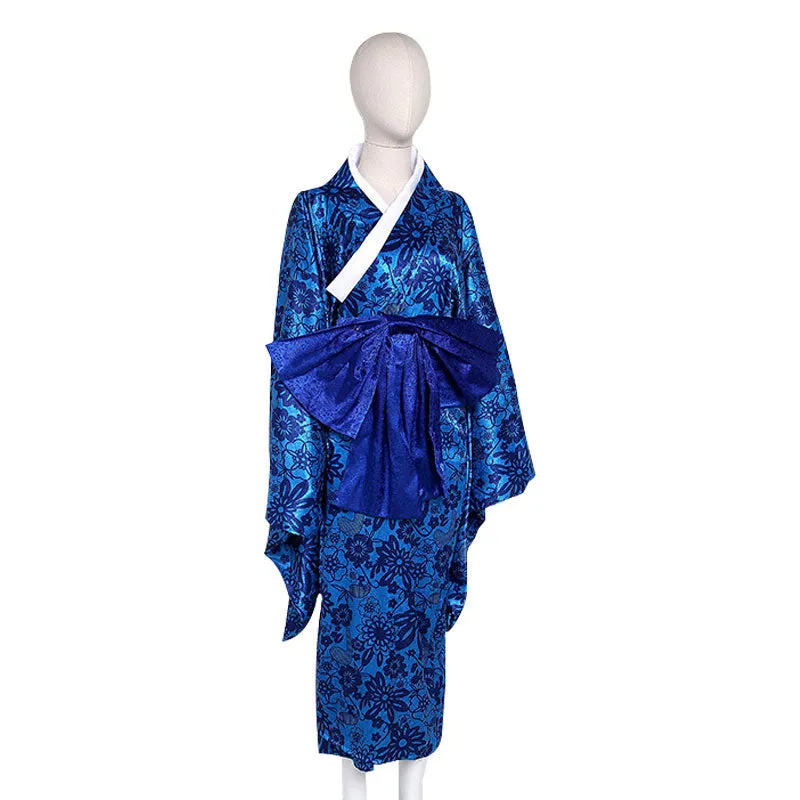 Demon Slayer Kimetsu no Yaiba Inosuke Hashibira Blue Cosplay Costumes