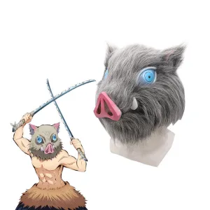 Demon Slayer Kimetsu no Yaiba Inosuke Hashibira Cosplay Mask