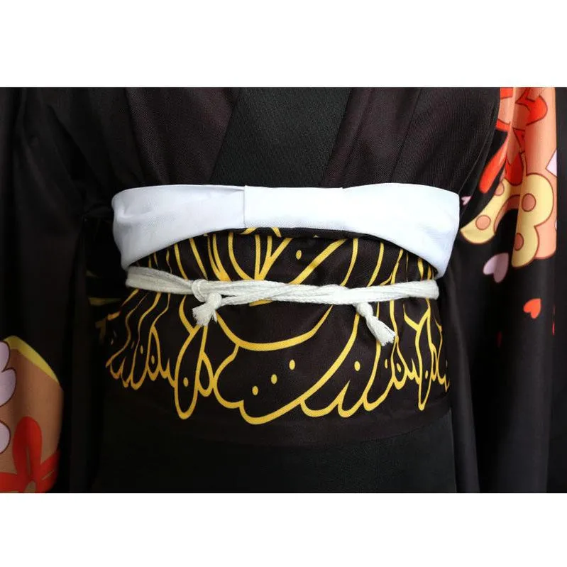 Demon Slayer Kimetsu no Yaiba Kibutsuji Muzan Woman Uniform Halloween Cosplay Costumes