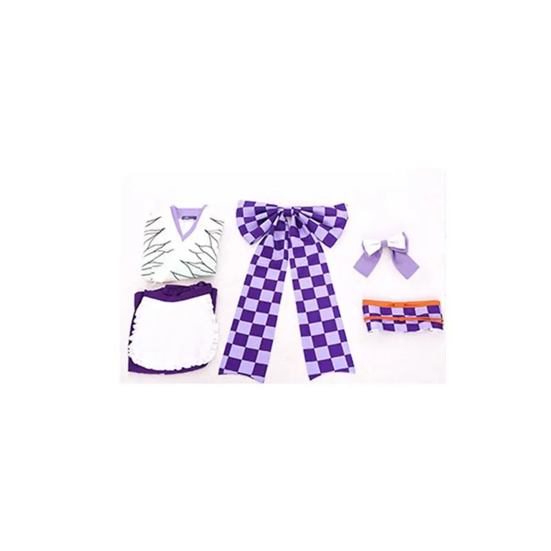Demon Slayer Kimetsu no Yaiba Kochou Shinobu Maid Outfit Cosplay Costumes