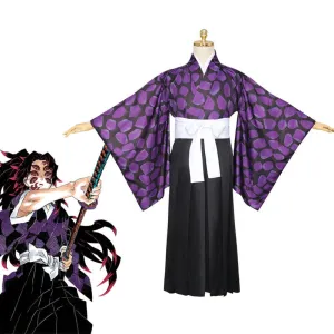 Demon Slayer Kimetsu no Yaiba Kokushibou Tsugikuni Michikatsu Cosplay Costumes