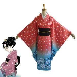 Demon Slayer Kimetsu no Yaiba Koyuki Cosplay Costumes