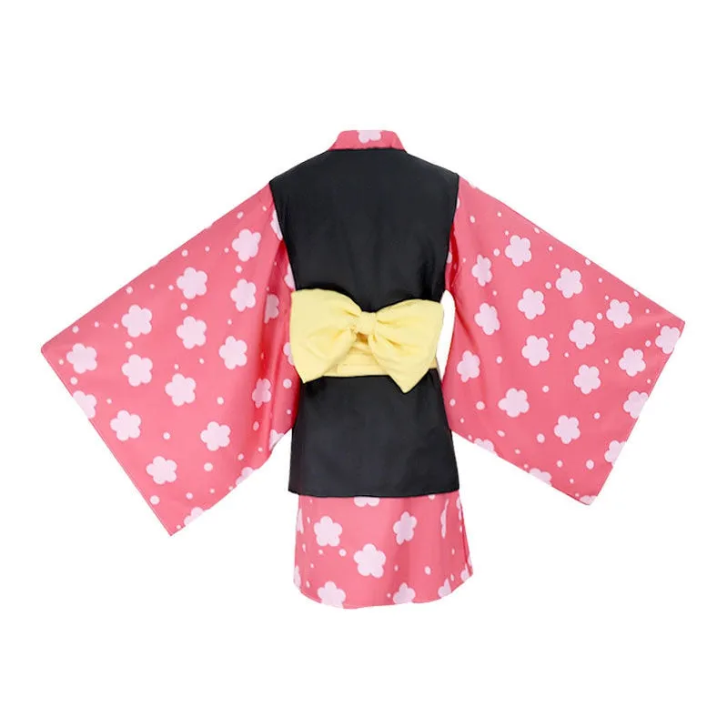 Demon Slayer Kimetsu no Yaiba Makomo Full Set Cosplay Costumes