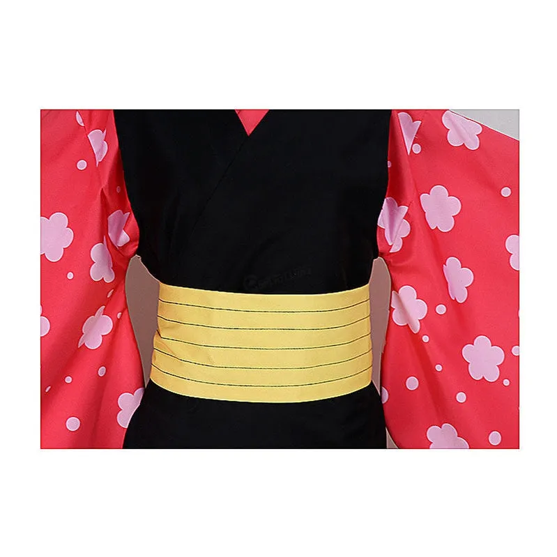 Demon Slayer Kimetsu no Yaiba Makomo Full Set Cosplay Costumes