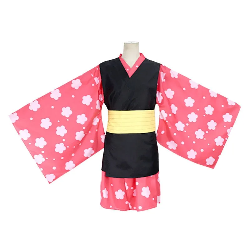 Demon Slayer Kimetsu no Yaiba Makomo Full Set Cosplay Costumes