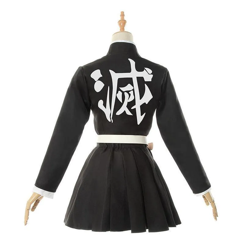 Demon Slayer Kimetsu no Yaiba Mitsuri Kanroji Female Uniform Cosplay Costume