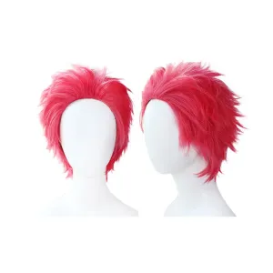 Demon Slayer Kimetsu no Yaiba Mugen Ressha-hen Akaza Komaji Cosplay Wigs