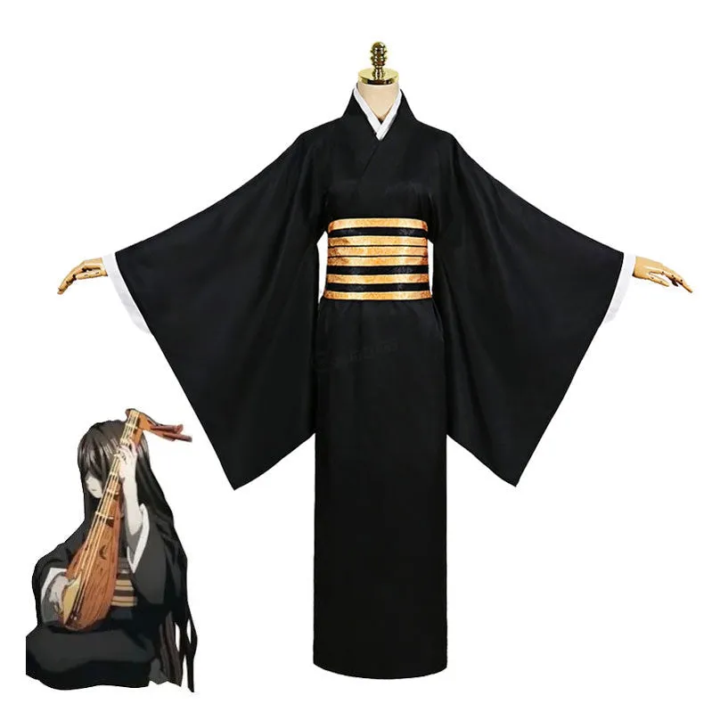 Demon Slayer Kimetsu no Yaiba Nakime Uniform Cosplay Costumes