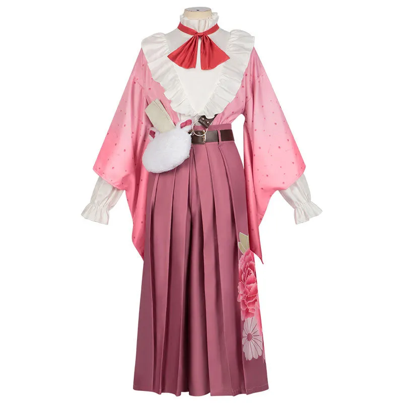 Demon Slayer Kimetsu no Yaiba Nezuko Kamado Cosplay Costume