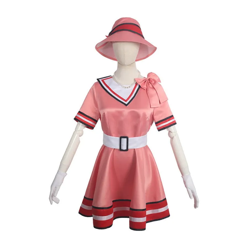 Demon Slayer Kimetsu no Yaiba Nezuko Kamado Dress Cosplay Costume