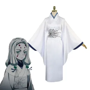 Demon Slayer Kimetsu no Yaiba Rui Spider Sister Cosplay Costumes