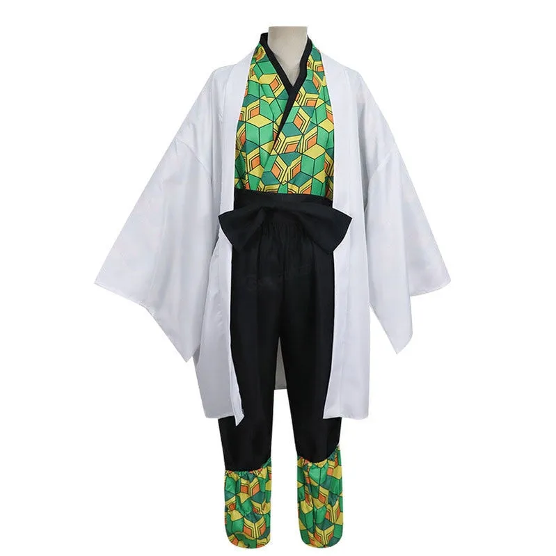 Demon Slayer Kimetsu no Yaiba Sabito Male Cosplay Costumes