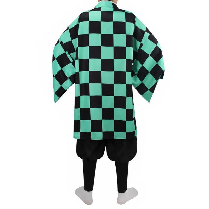 Demon Slayer Kimetsu no Yaiba Tanjiro Kamado Cosplay Costumes