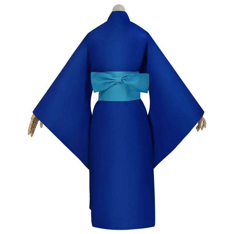 Demon Slayer Kimetsu no Yaiba Tanjiro Kamado Zenitsu Agatsuma Inosuke Hashibira Kimono Cosplay Costumes
