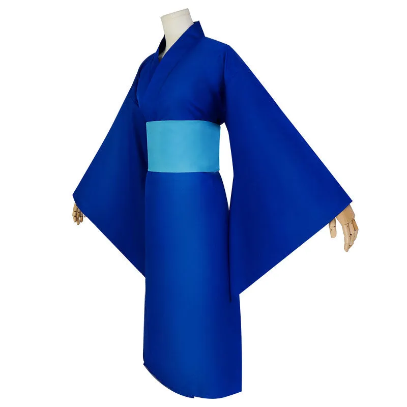 Demon Slayer Kimetsu no Yaiba Tanjiro Kamado Zenitsu Agatsuma Inosuke Hashibira Kimono Cosplay Costumes